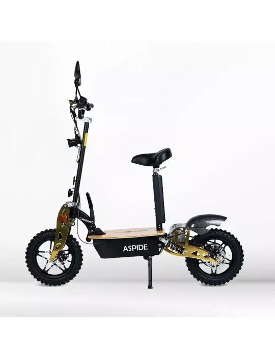 Trottinette électrique en bois Aspide 2000W ou trottinette électrique avec siège 1 