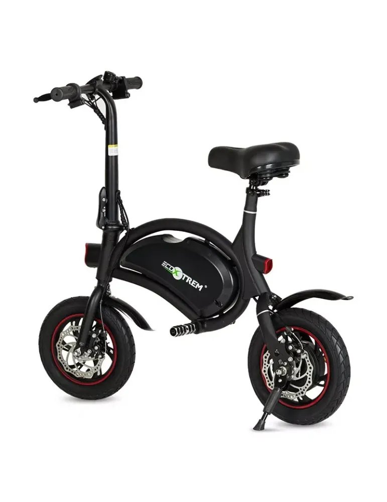 Scooter électrique de batterie de LG et de roues de 12 pouces. Couleur Noir 105 