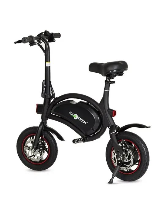 Patinete Eléctrico 250W con Asiento y Reposapiés - Compacto y Cómodo 