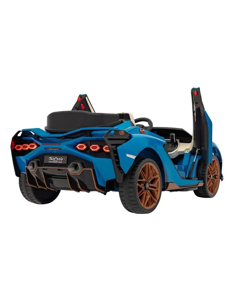 Coche eléctrico infantil deportivo LAMBORGHINI SIAN 24V Biplaza 71 