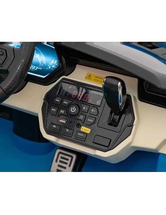 Sport auto elettrica per bambini LAMBORGHINI SIAN 24V Biplaza 73 
