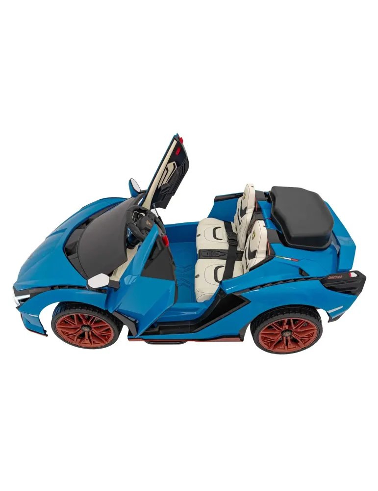 Sport auto elettrica per bambini LAMBORGHINI SIAN 24V Biplaza 83 