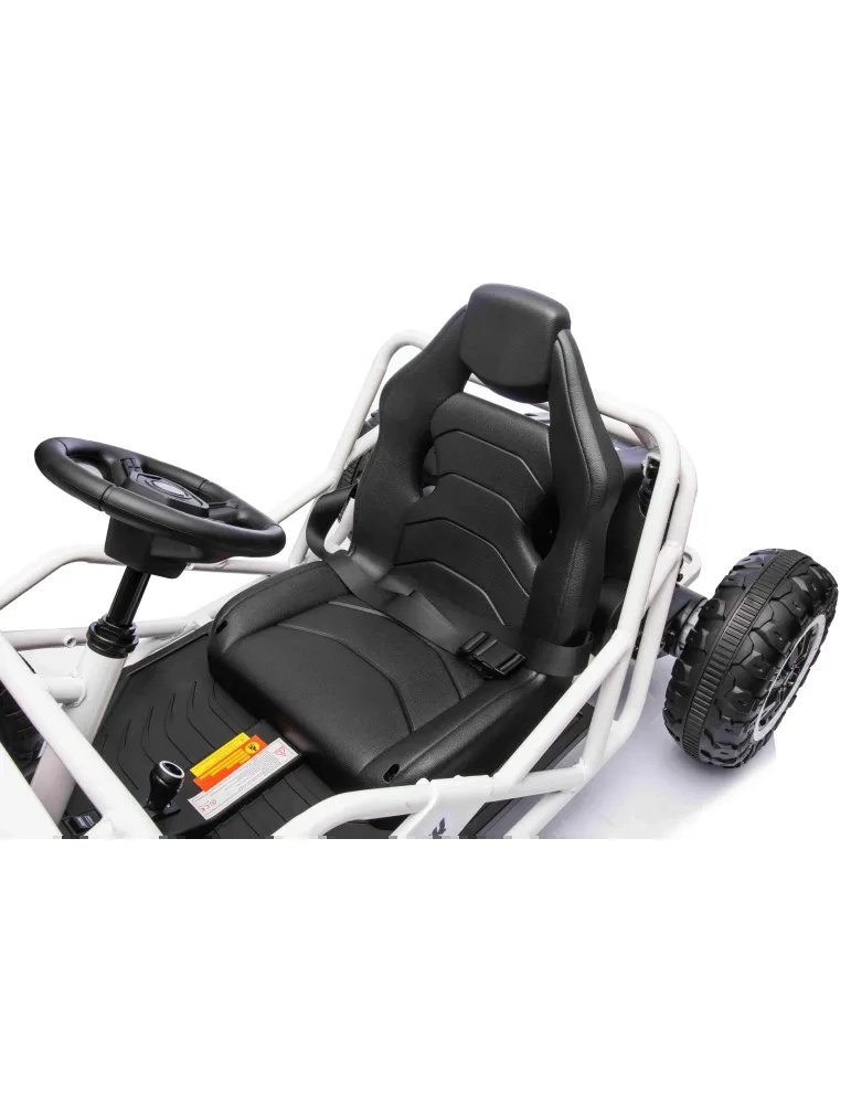Auto elettrica per bambini Sport 5 Monoplaza 2x100W 27 