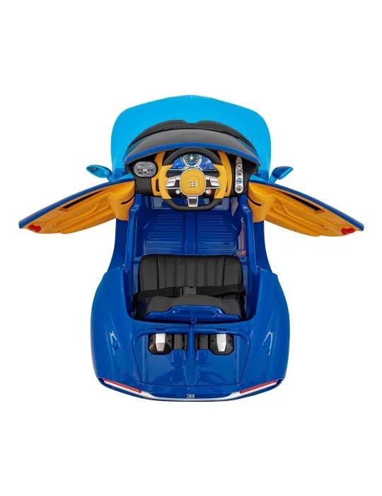 Bugatti Chiron 12V Auto elettrica per bambini Controllo parentale e luci LED 17 