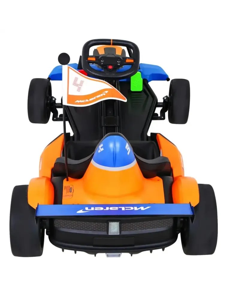 Go-kart McLaren Drift - Conducción Infantil de Lujo y Seguridad 