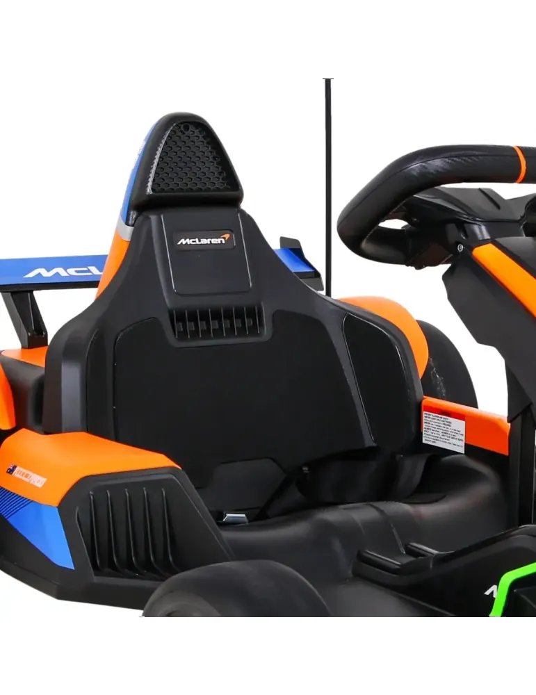 Go-kart McLaren Drift - Conducción Infantil de Lujo y Seguridad 
