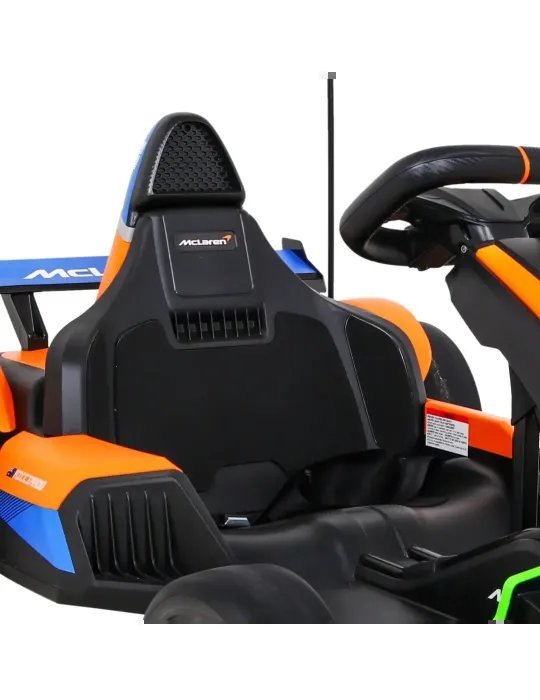 Go-kart McLaren Drift - Conducción Infantil de Lujo y Seguridad 