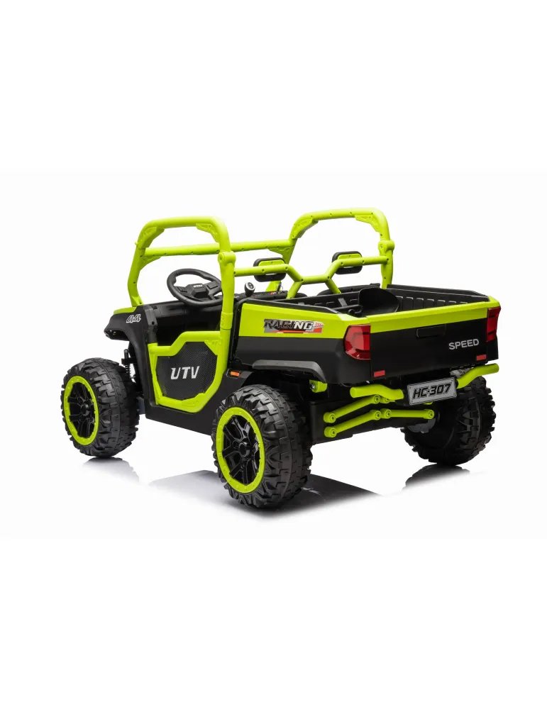 Pick-up Truck Δ Quad Eléctrico Infantil UTV Racing Biplaza 24V 16 