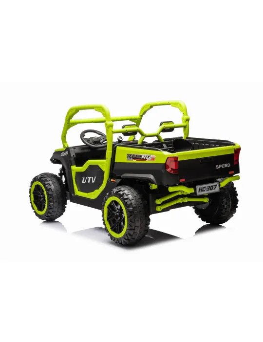 Pick-up Truck Δ Quad Eléctrico Infantil UTV Racing Biplaza 24V 16 