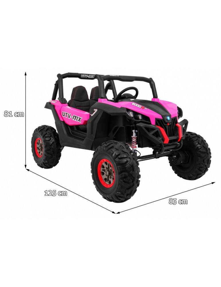 QUAD ELÉCTRICO INFANTIL 4x4 UTV RSX 2000 24V 41 