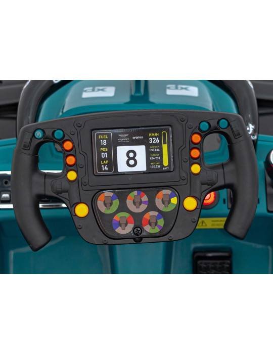 Coche eléctrico infantil - Formula 1 Aston Martin Aramco 9 