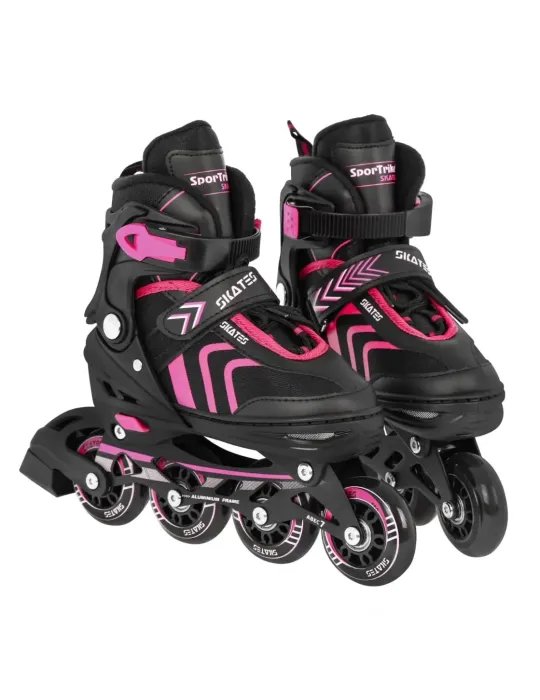Skates 4 en 1 - Patines Ajustables para Hielo y Ruedas 