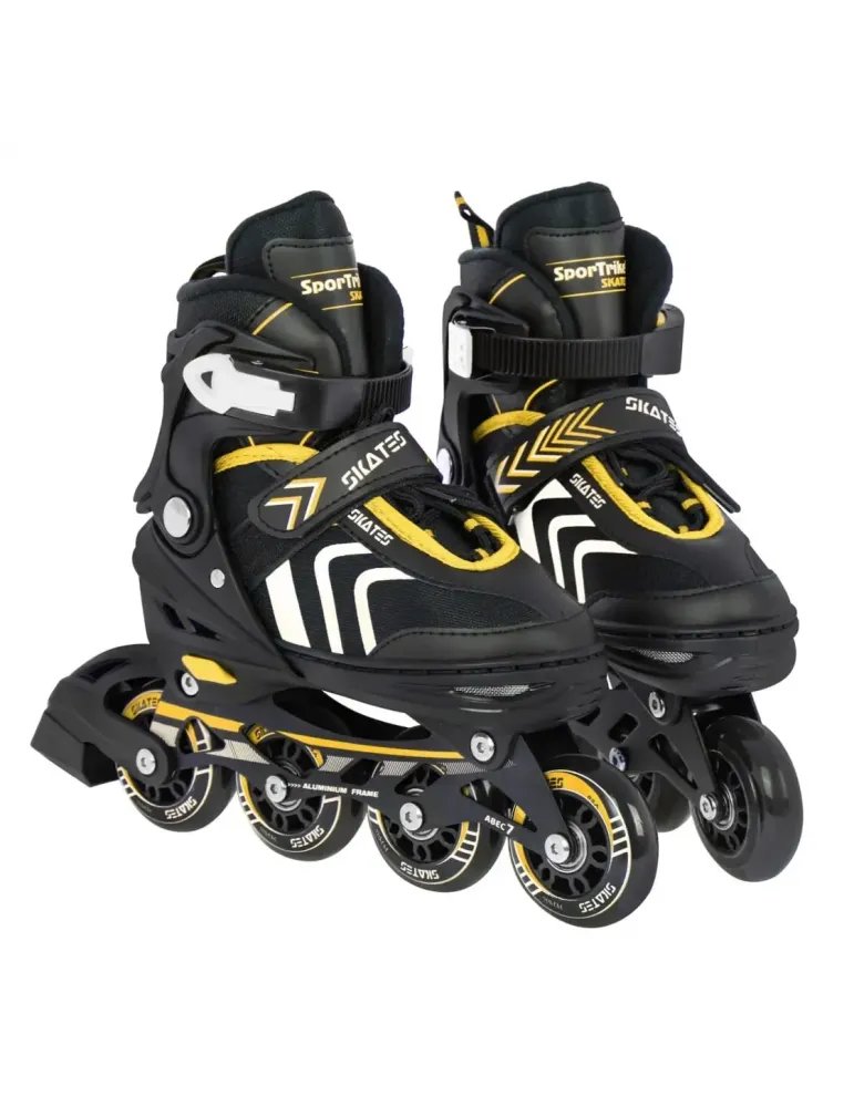 Skates 4 en 1 con Ajuste de Talla Color Amarillo 4 