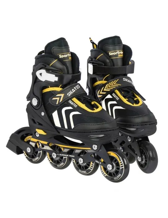 Skates 4 en 1 con Ajuste de Talla Color Amarillo 4 