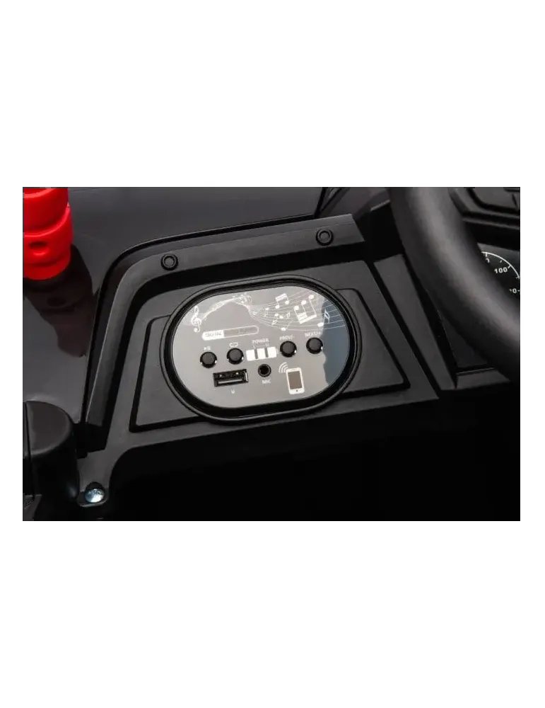 Carro elétrico UTV pequeno 12V - Com luzes LED e controle remoto CARROS ELÉTRICOS PARA CRIANÇAS 