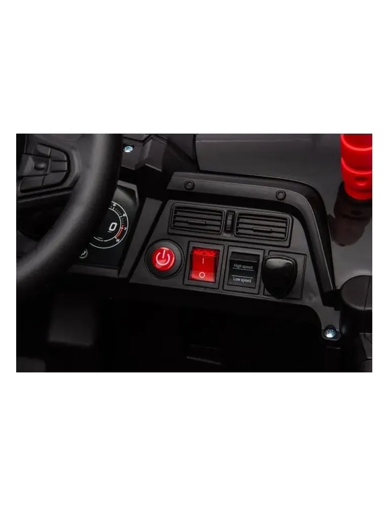 Carro elétrico UTV pequeno 12V - Com luzes LED e controle remoto CARROS ELÉTRICOS PARA CRIANÇAS  - Vista 10