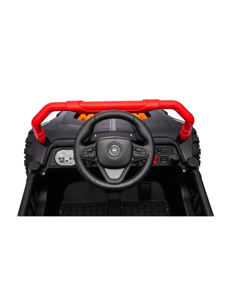 Carro elétrico UTV pequeno 12V - Com luzes LED e controle remoto CARROS ELÉTRICOS PARA CRIANÇAS  - Vista 11