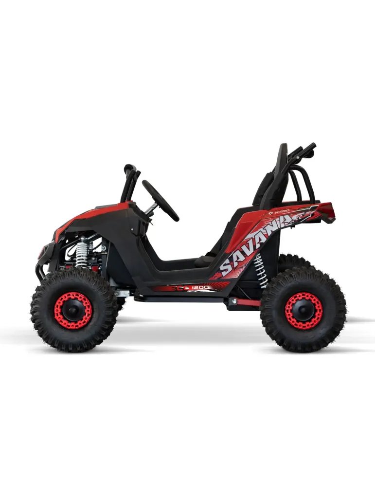 Buggy UTV Savana V2 PRM6 - Vehículo Eléctrico 1200W para Niños  - Vista 2