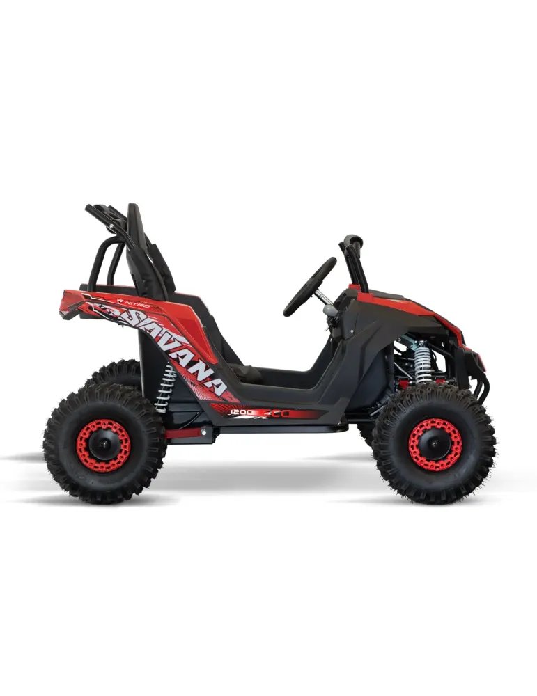 Buggy UTV Savana V2 PRM6 - Vehículo Eléctrico 1200W para Niños  - Vista 3
