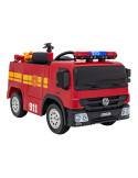 Camión de Bomberos Eléctrico Infantil - 2x12V con Control Remoto y Kit de Bombero 
