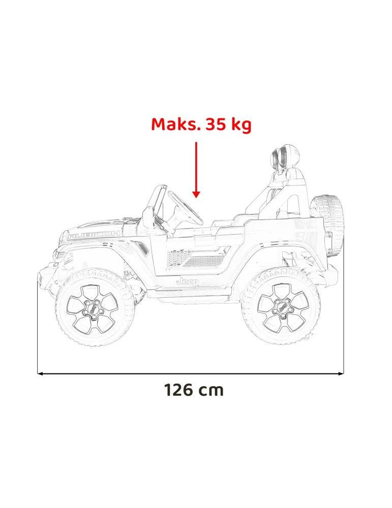 Jeep Wrangler Rubicon 12V – Biplaza, 4x4 | Patilandia 