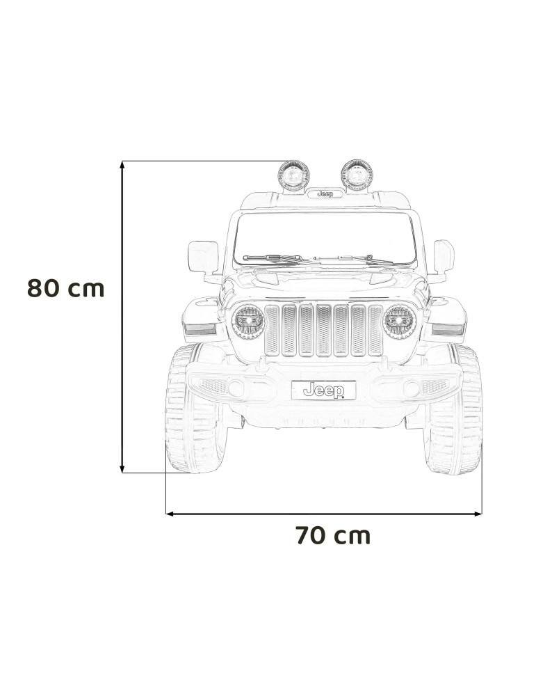 Jeep Wrangler Rubicon 12V – Biplaza, 4x4 | Patilandia 