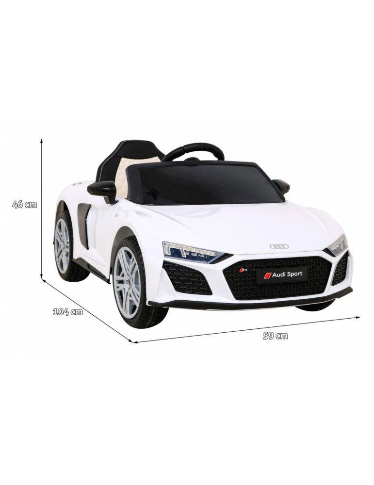 Audi R8 - Carro Elétrico Infantil com Controle Remoto e Luzes LED CARROS ELÉTRICOS PARA CRIANÇAS 