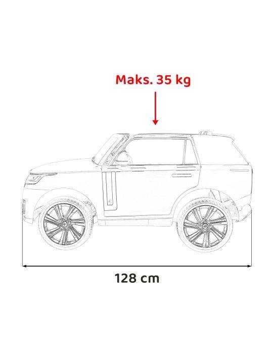 Fuoristrada per bambini Range Rover SUV Ascensore DUE POSTI MP3 19 