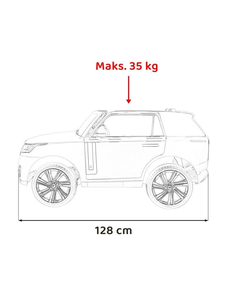 Fuoristrada per bambini Range Rover SUV Ascensore DUE POSTI MP3 18  - Vista 17