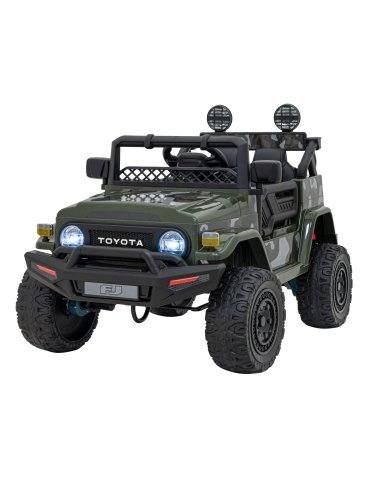 TOYOTA FJ CRUISER Veículo off-road elétrico infantil |12V, dois lugares, 4x4, luzes LED arquivo