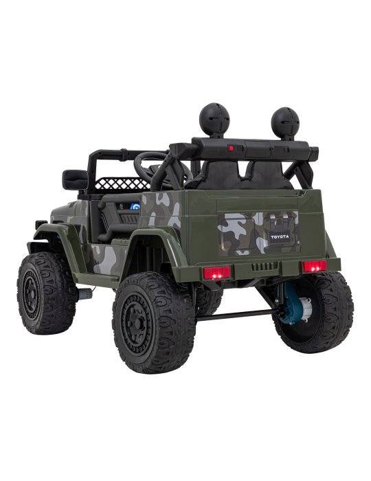 Todoterreno Eléctrico Infantil TOYOTA FJ CRUISER | 12V, Biplaza, 4x4, Luces LED 