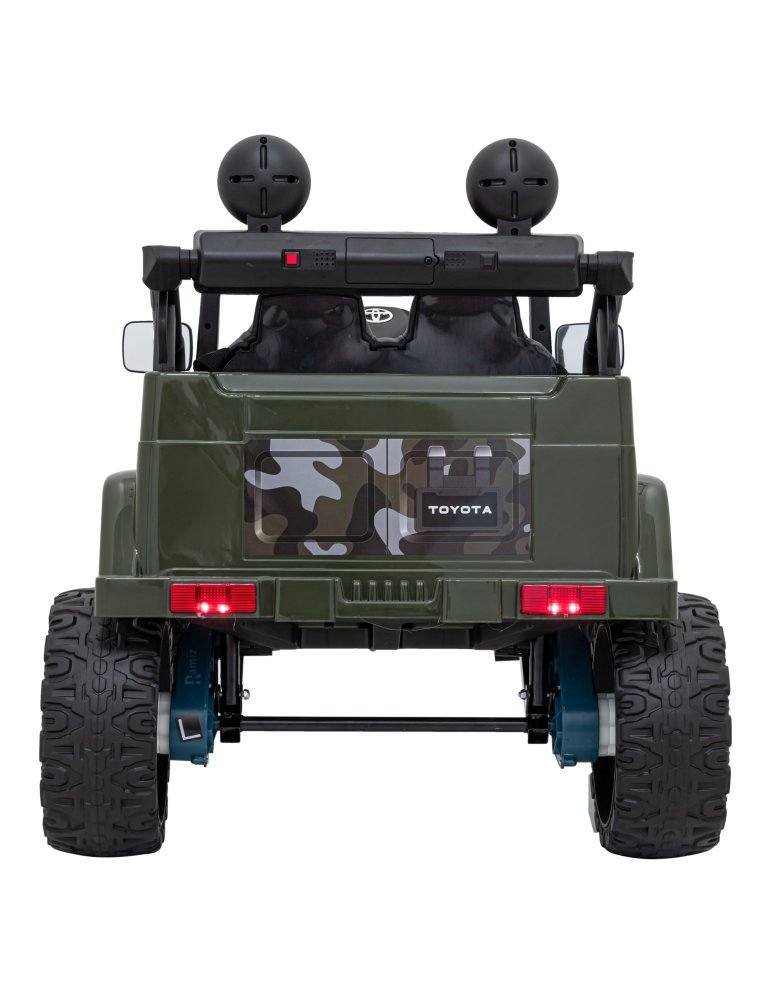TOYOTA FJ CRUISER Veículo off-road elétrico infantil |12V, dois lugares, 4x4, luzes LED arquivo  - Vista 5