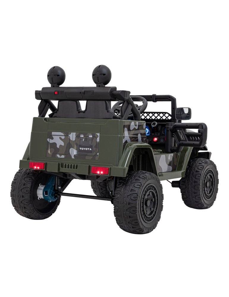 Todoterreno Eléctrico Infantil TOYOTA FJ CRUISER | 12V, Biplaza, 4x4, Luces LED 