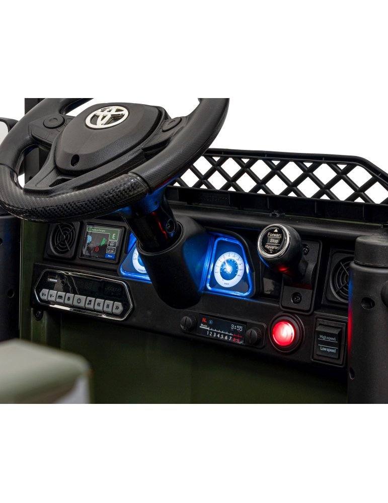 Todoterreno Eléctrico Infantil TOYOTA FJ CRUISER | 12V, Biplaza, 4x4, Luces LED 