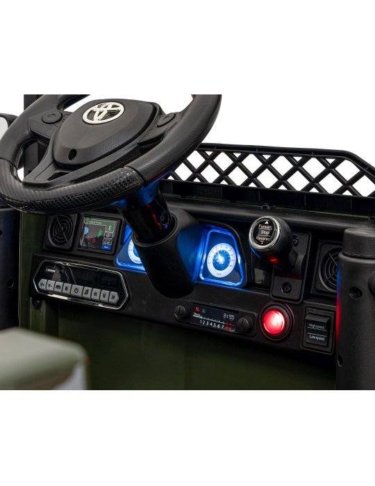 Todoterreno Eléctrico Infantil TOYOTA FJ CRUISER | 12V, Biplaza, 4x4, Luces LED 