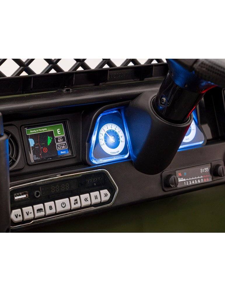 Todoterreno Eléctrico Infantil TOYOTA FJ CRUISER | 12V, Biplaza, 4x4, Luces LED 