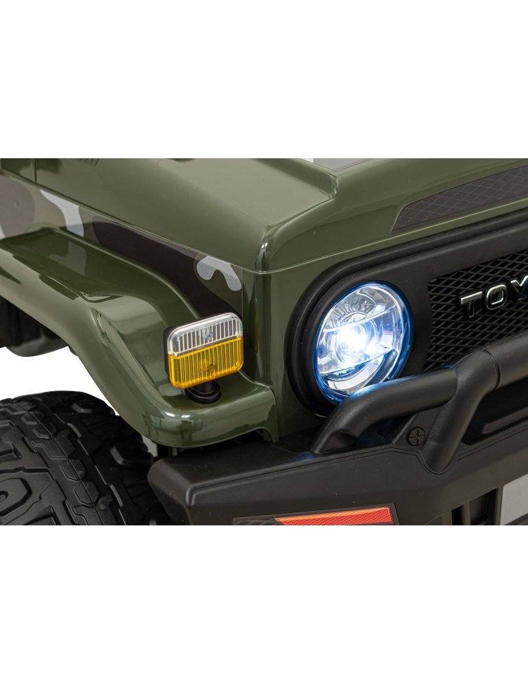 Todoterreno Eléctrico Infantil TOYOTA FJ CRUISER | 12V, Biplaza, 4x4, Luces LED 