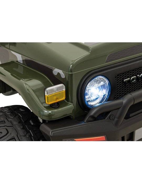 Todoterreno Eléctrico Infantil TOYOTA FJ CRUISER | 12V, Biplaza, 4x4, Luces LED 