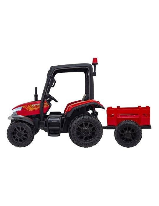 Trattore elettrico per bambini Blast con rimorchio 7 