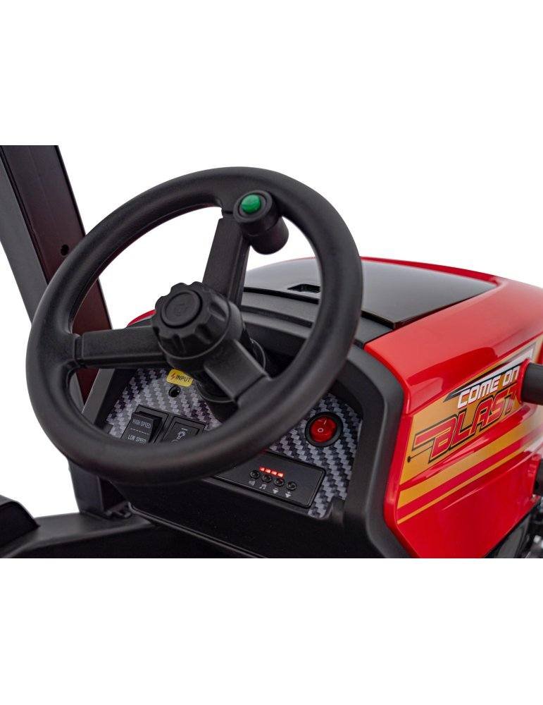 Tracteur électrique pour enfants Blast avec remorque 13  - Vista 12