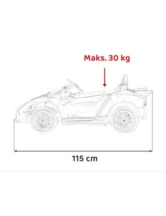 Lamborghini Invencível - Condução Infantil de Luxo e Segurança arquivo 