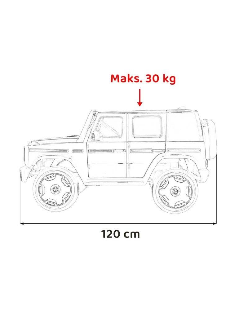 Child Survival Mercedes Benz EQG 2  - Vista 1