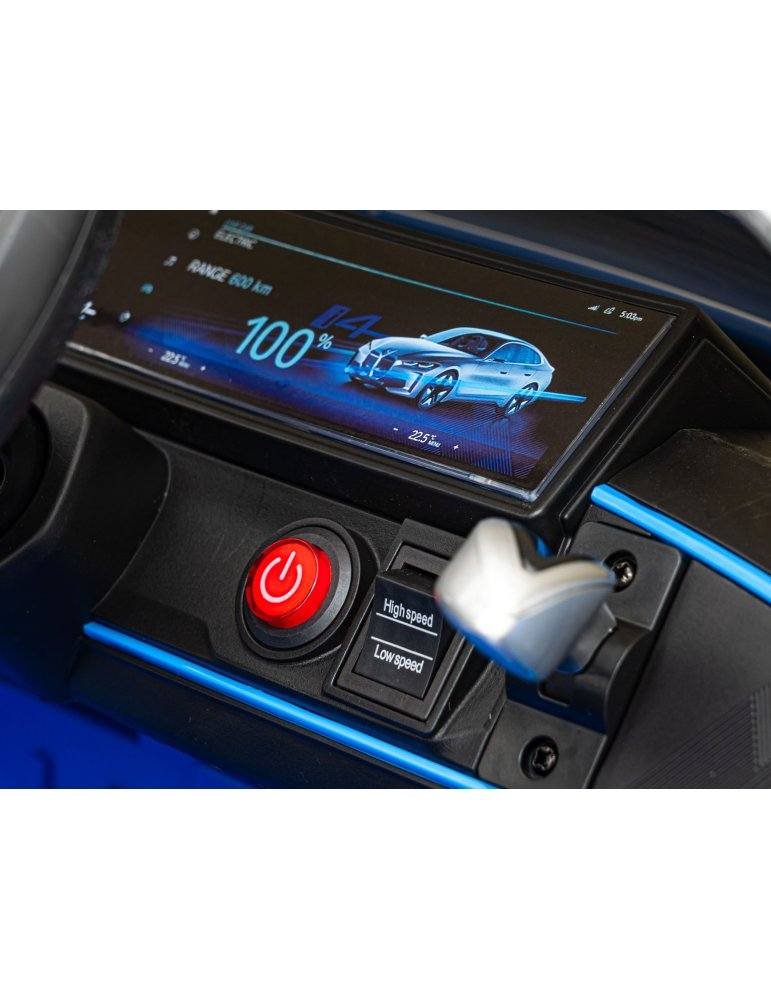 Voiture électrique pour enfants BMW I4 Monoplaza MP3 9  - Vista 8