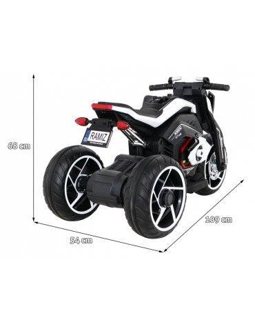 Motor futuro Δ 12V Trimoto elétrico infantil com sons e MP3 MOTES DE CHILD  2