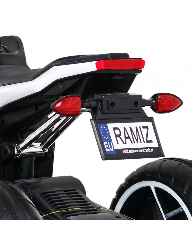 Motor futuro Δ 12V Trimoto elétrico infantil com sons e MP3 MOTES DE CHILD  - Vista 10
