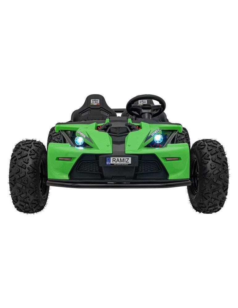 General 63 - Carro Elétrico Infantil Todo Terreno com Motor 800W e Dois Lugares KARTS 