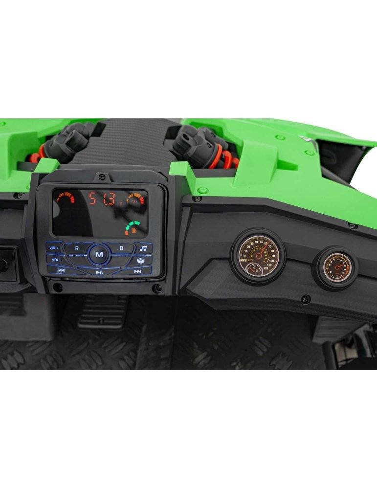 General 63 - Carro Elétrico Infantil Todo Terreno com Motor 800W e Dois Lugares KARTS 