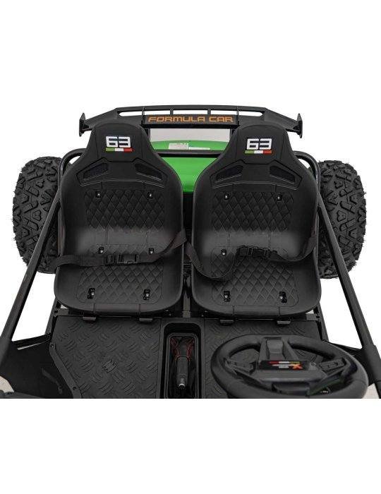 General 63 - Carro Elétrico Infantil Todo Terreno com Motor 800W e Dois Lugares KARTS 