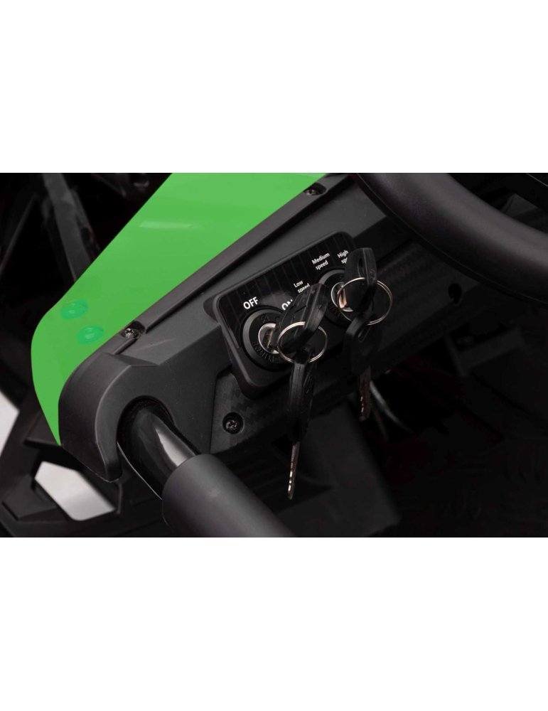 General 63 - Carro Elétrico Infantil Todo Terreno com Motor 800W e Dois Lugares KARTS 