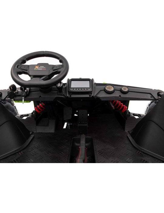 General 63 - Carro Elétrico Infantil Todo Terreno com Motor 800W e Dois Lugares KARTS 